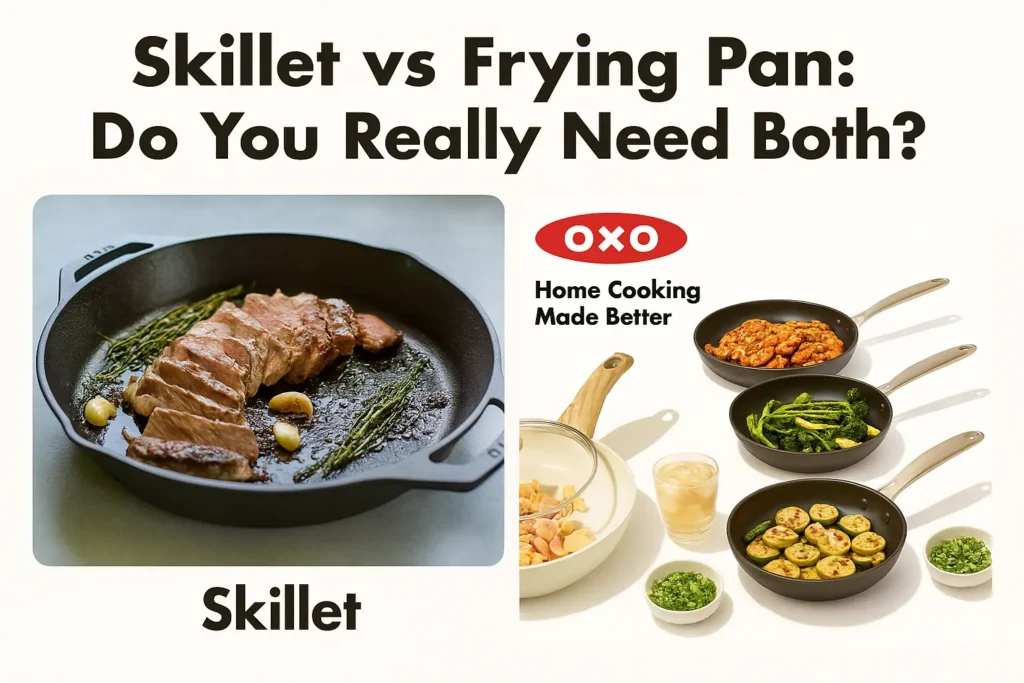 Skillet vs Frying Pan