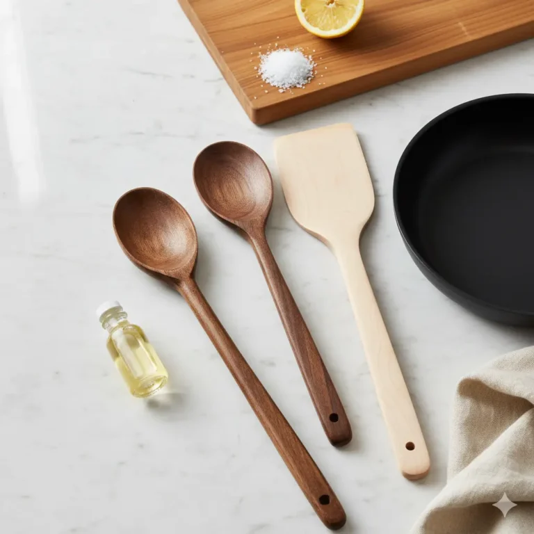 Wooden kitchen tools