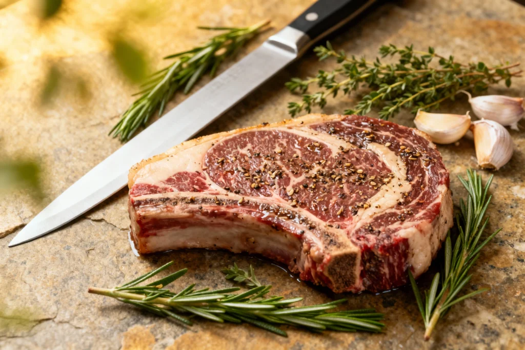 Cook Ribeye Steak Sous Vide Step 3 – Add aromatics Cook Ribeye Steak Sous Vide Step 3 – Add aromatics