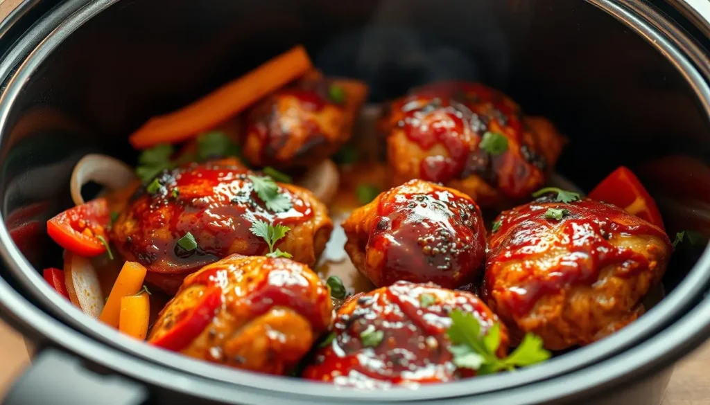 Fake BBQ Chicken Air Fryer Slow Cooker