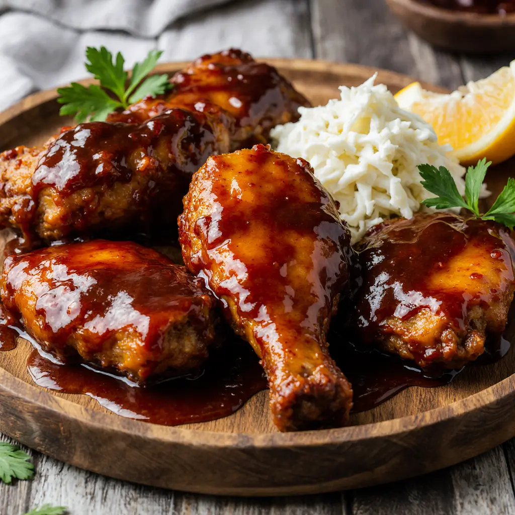 fake bbq chicken in air fryer slow cooker