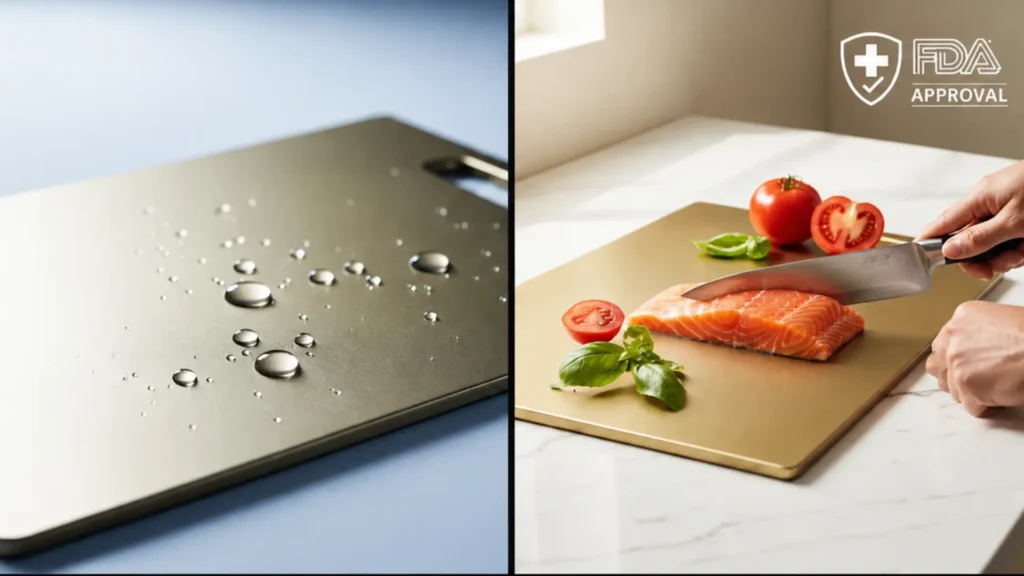 Are Titanium Cutting Boards Food Safe?