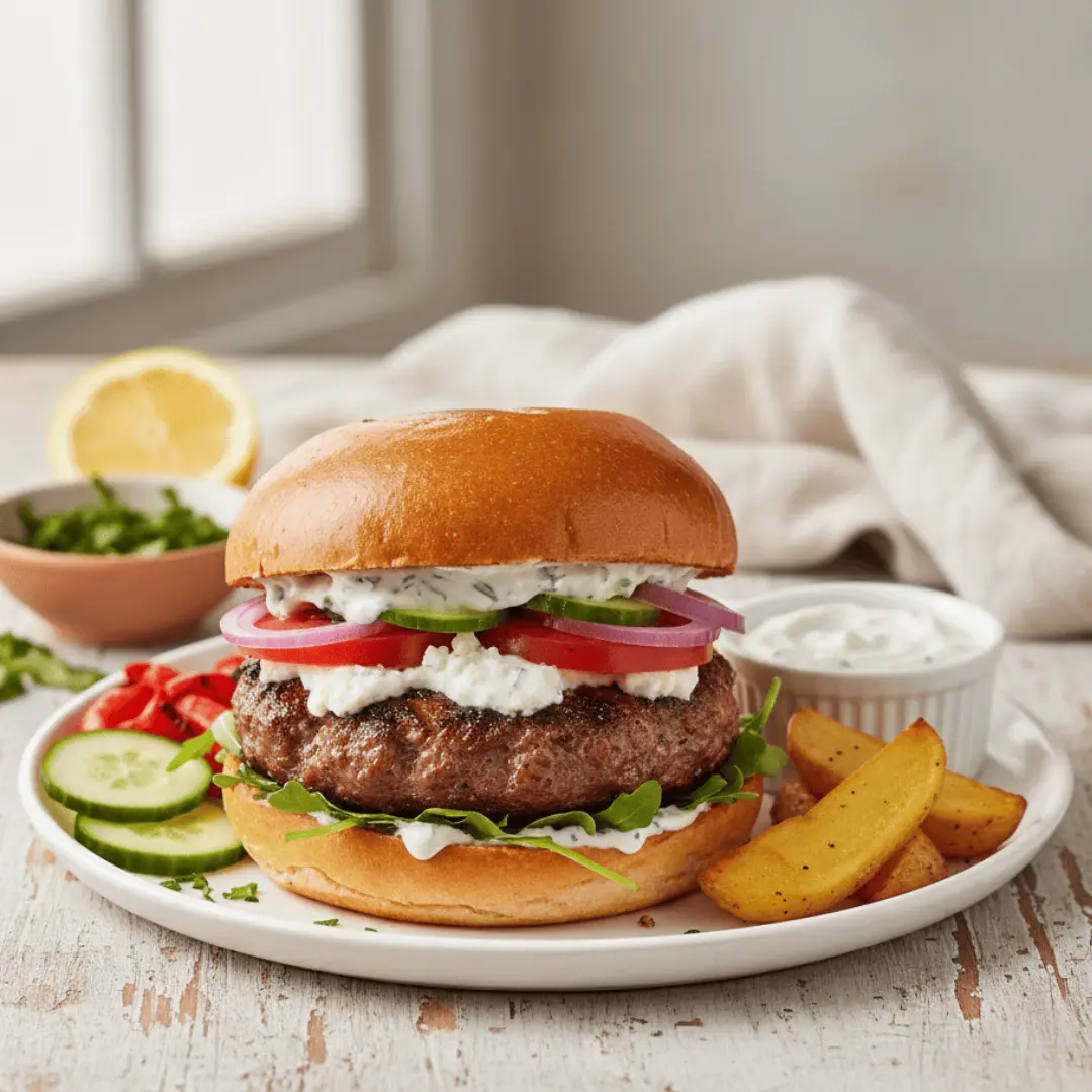 Lamb Burger recipe