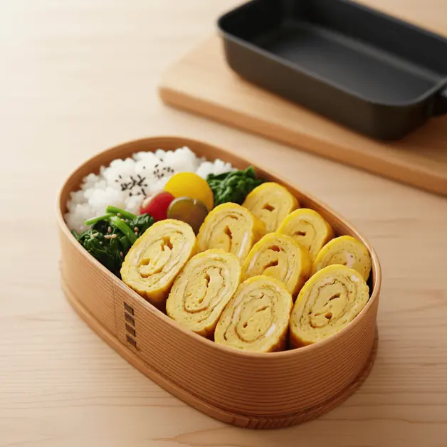 tamagoyaki-pan-test-kitchen-induction-heat-gun