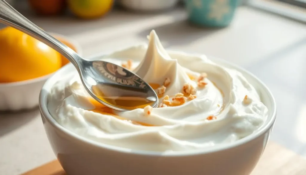 whipped greek yogurt texture