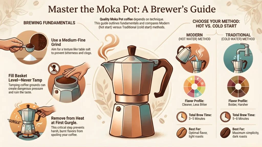 How to Use a Moka Pot (Modern Method)