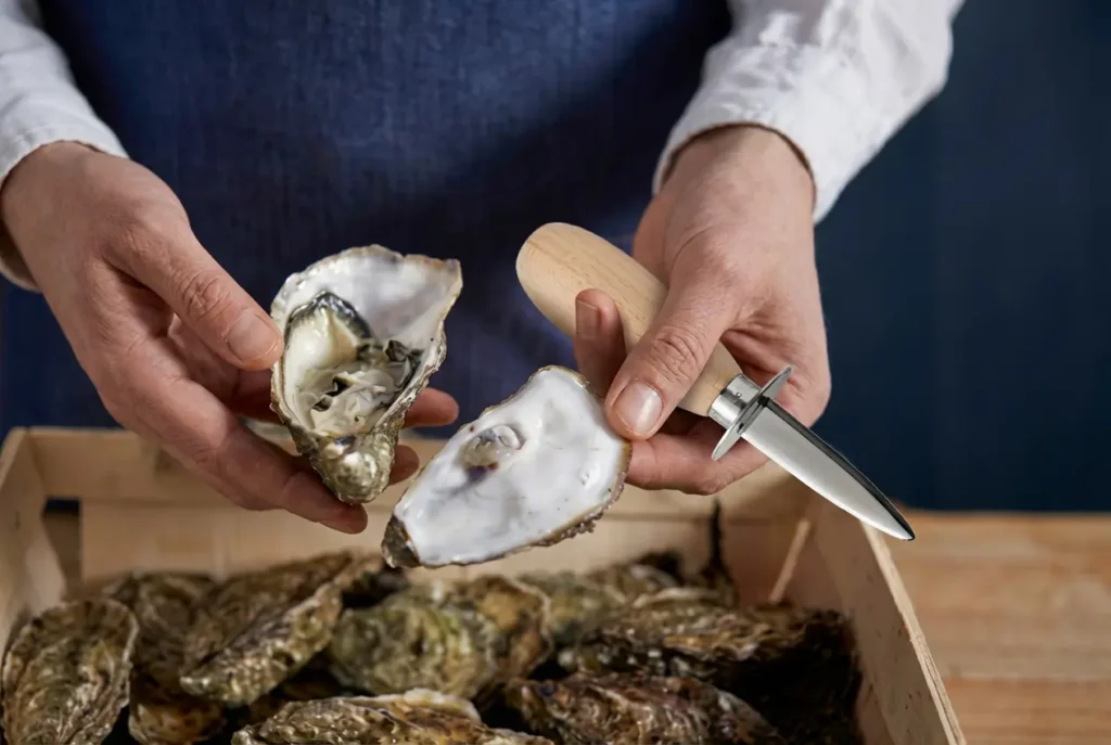 oyster shucking knife