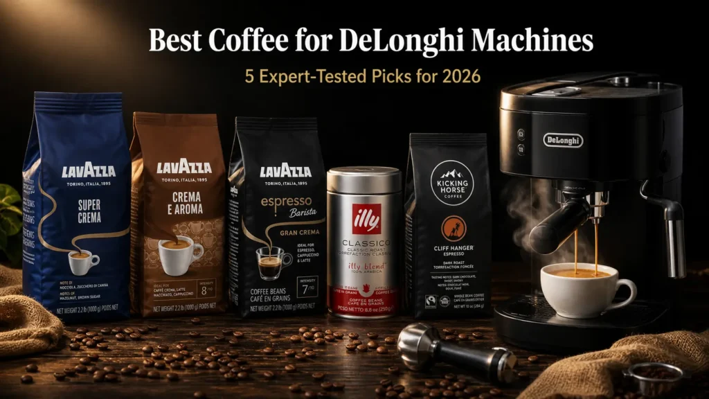 Best Coffee for DeLonghi Machines 5 Expert Picks for 2026