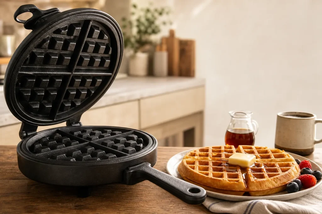 The 7 Best Cast Iron Waffle Makers of 2026, Tested & Reviewed