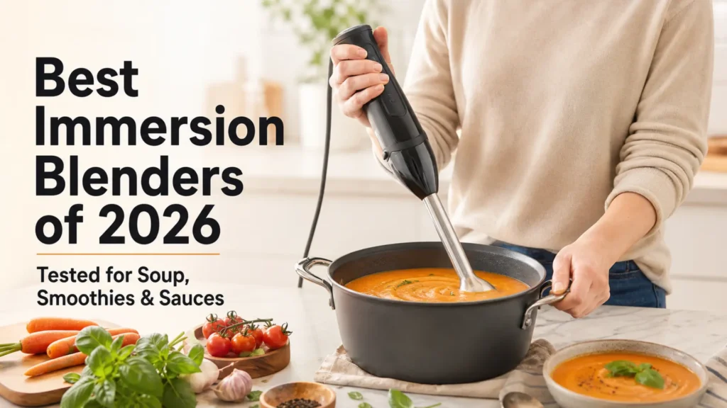 The 7 Best Immersion Blenders of 2026, Tested & Reviewed
