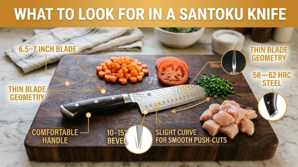 What to Look For in a Santoku Knife
